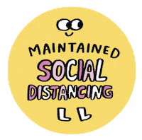 Quarantine Gemma Correll Sticker by BadgeBomb