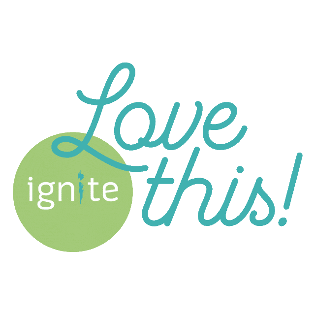 Ignite Love This Sticker by Ignite Magazine
