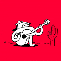 Dog Guitar GIF by Francisco Negrello