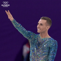 figure skating goodbye GIF by Olympic Channel