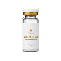 Ultra_V collagen pdo ultrav biostimulator Sticker