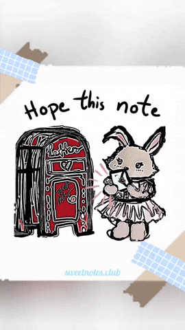 sweetnotesclub giphyupload smile cheer up sending hugs GIF
