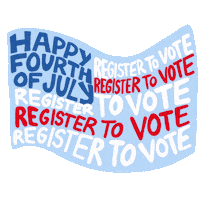 Register To Vote Election 2020 Sticker by INTO ACTION