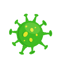 Zodchiy green home hand 2020 Sticker