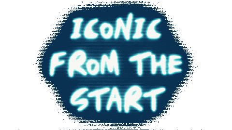 Iconic Sticker by BELLACANVAS