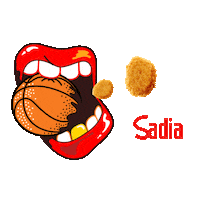 Nba Nuggets Sticker by brfsadia