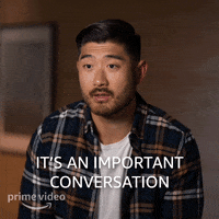 Important Conversation GIF by Amazon Prime Video