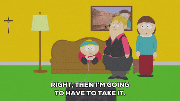 eric cartman shock GIF by South Park 