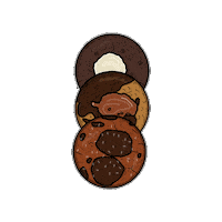 Snack Cookie Sticker