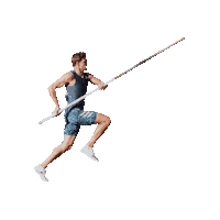 Pole Vault Spirit Sticker by Gillathletics