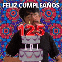 ¡Feliz 125.º cumpleaños!