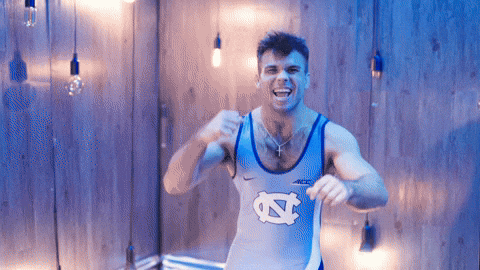 University Of North Carolina Wrestling GIF by UNC Tar Heels