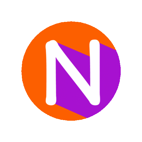 Orange Abc Sticker