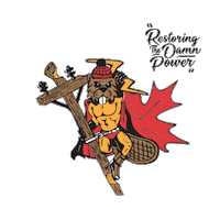 Allteck power energy electricity beaver Sticker