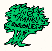 LMAgee food bye no thanks vegetables GIF