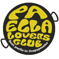 valencia paella Sticker by Ca Pepe