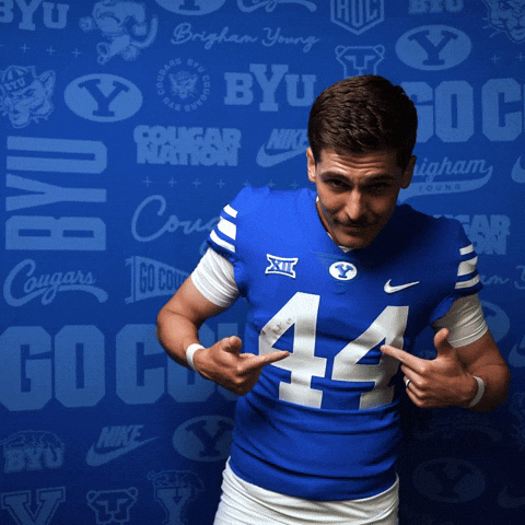College Football Go Cougs GIF by BYU Cougars