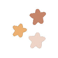 dailybloomart retro stars color pastel Sticker