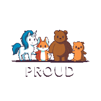 Happy Friends Sticker by TeeTurtle