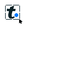 Dark Click Sticker by Trakto