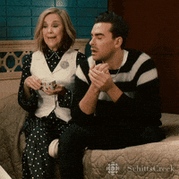 Schitts Creek Reaction GIF by CBC