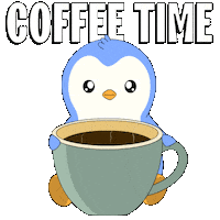 Good Morning Sticker by Pudgy Penguins