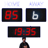 6 Away Sticker