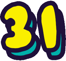 Happy New Year Halloween Sticker