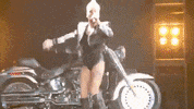 rcarecordsuk dancing cool pink bike GIF