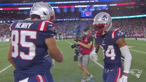 Proud Kendrick Bourne GIF by New England Patriots