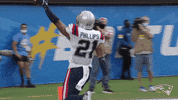 Pick 6 Reaction GIF by New England Patriots