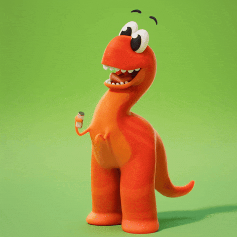 Excited Good Vibes GIF by Claynosaurz