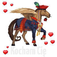 i love you horse Sticker by Owlient