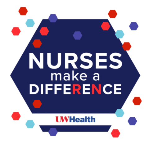uw_health giphyupload nursing nurses nurses week Sticker