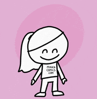Say Hi Hello GIF by Minka Comics