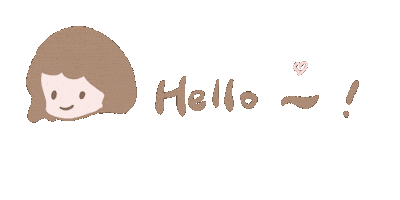Girl Hello Sticker
