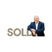 ScottKlassenRealEstate man realtor sold just sold Sticker