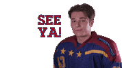 Ice Hockey Goodbye Sticker by Zero Chill