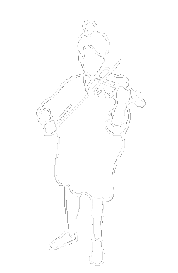 Girl Ghost Sticker
