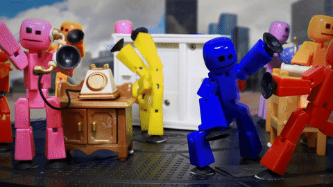 mannequin challenge GIF by Stikbot