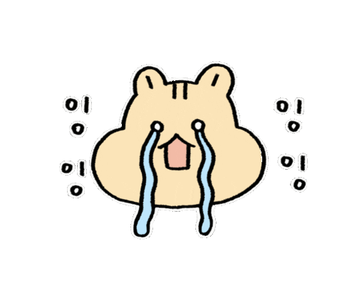 Sad Cry Sticker