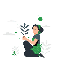 PasifikSatelitNusantara psn bermakna pasifik satelit nusantara psnbermakna sayangi bumi tanami bakau Sticker