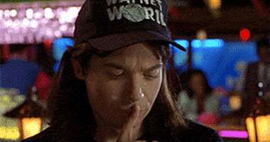 waynes world GIF