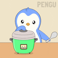 Hungry Penguin GIF by Pudgy Penguins