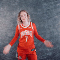Osuwbb Idk GIF by Ohio State Athletics