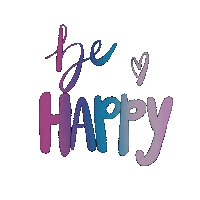 Be Happy Sticker