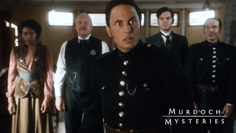 murdoch mysteries halloween GIF