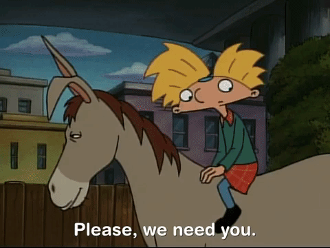 hey arnold nicksplat GIF