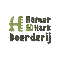HamerenHark boer hamer boerderij hark Sticker