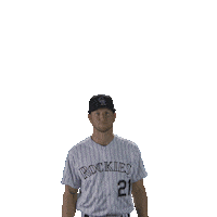 major league baseball rockies stickers Sticker by MLB